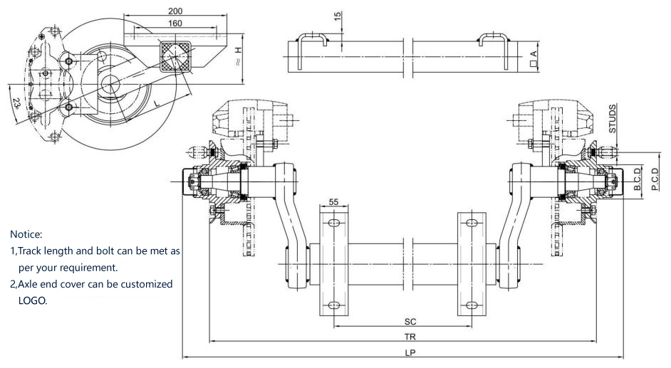 torsion axle – Qingdao Tsingleader Industry Co.,Ltd.