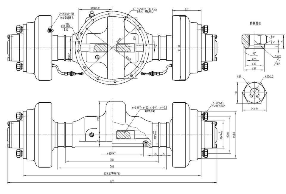 Forklift Driving Axle – Qingdao Tsingleader Industry Co.,Ltd.