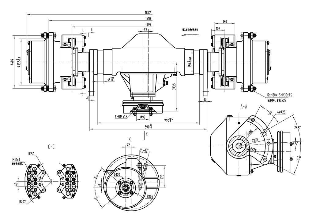 Forklift Driving Axle – Qingdao Tsingleader Industry Co.,Ltd.