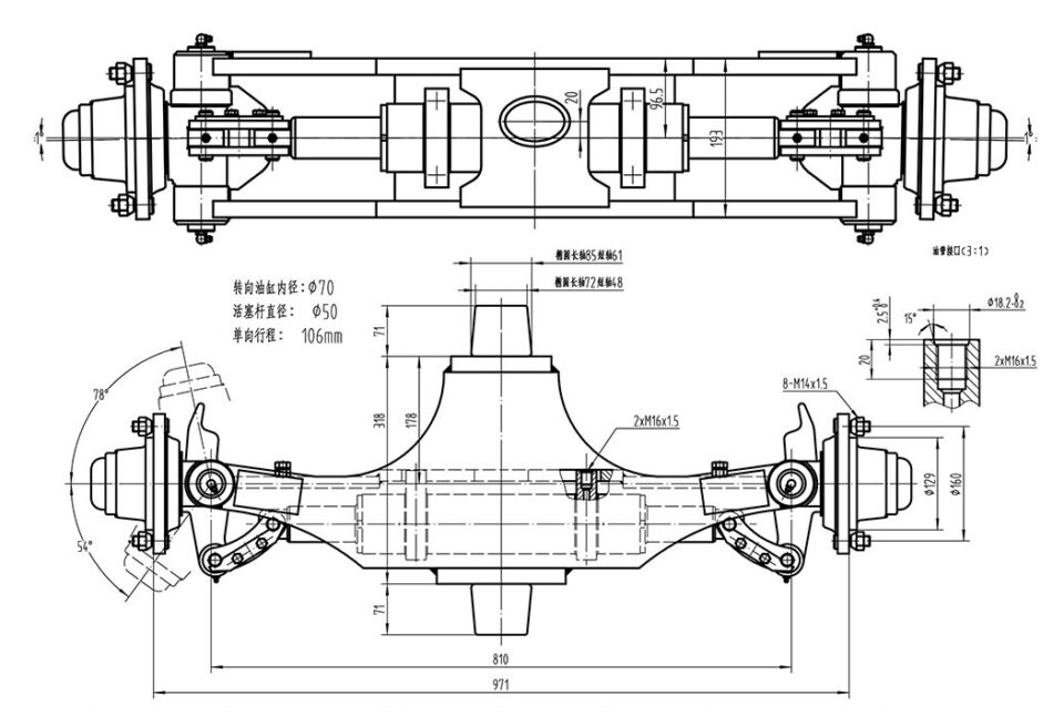 Forklift Steering Axle – Qingdao Tsingleader Industry Co.,Ltd.